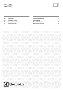 Bedienungsanleitung Electrolux EMT25507OX Mikrowelle