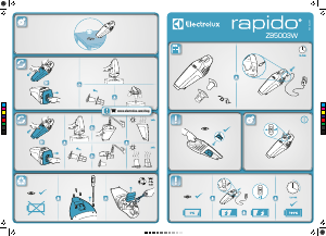 Návod Electrolux ZB5003W Ručný vysávač