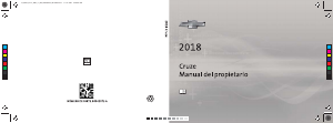 Manual de uso Chevrolet Cruze (2018)