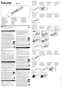 Bedienungsanleitung Beurer KS 15 Küchenwaage