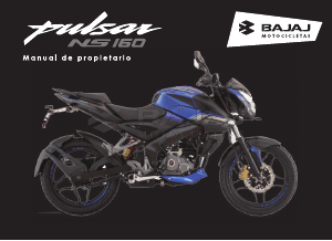 Manual de uso Bajaj Pulsar NS 160 Motocicleta