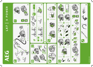 Manual de uso AEG LX7-2-ECO Aspirador