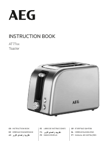 Manual de uso AEG AT7700 Tostador