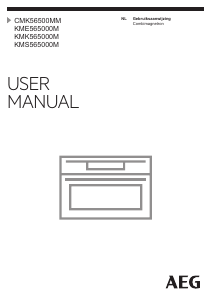Handleiding AEG KMS565000M Oven