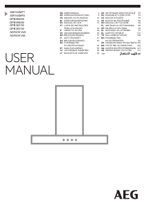 Manual AEG DPB3631M Hotă