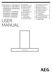 Manuale AEG DVB4550B Cappa da cucina