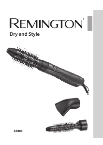 Посібник Remington AS800 Dry & Style Прилад для укладання волосся