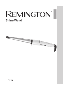 Руководство Remington CI53W Shine Wand Стайлер для волос