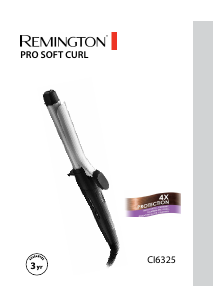 Руководство Remington CI6325 Pro Soft Curl Стайлер для волос