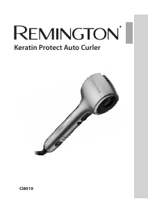 Manuale Remington CI8019 Keratin Protect Modellatore per capelli