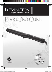 Manual de uso Remington CI9532 Pearl Pro Moldeador