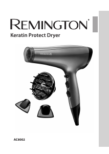 Manuale Remington AC8002 Asciugacapelli