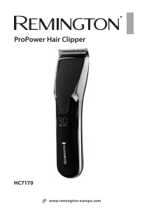 Посібник Remington HC7170 ProPower Машинка для стрижки волосся