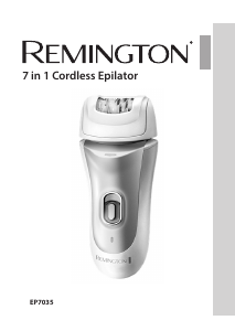 Manual Remington EP7035 7-in-1 Depiladora