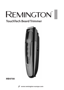 Instrukcja Remington MB4700 TouchTech Trymer do brody