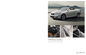 Handleiding Lexus IS 250C (2010)