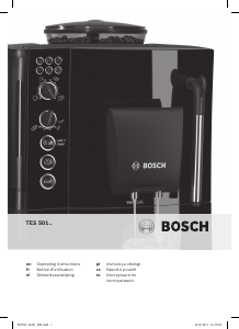 Mode d’emploi Bosch TES50129RW Machine à expresso