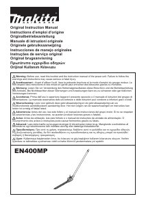 Manual Makita EN400MP Corta-sebes