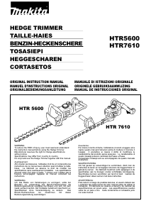 Mode d’emploi Makita HTR7610 Taille-haies