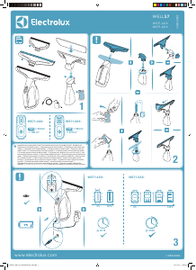 Manuál Electrolux WS71-4CR Parní čistič