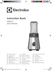 Kullanım kılavuzu Electrolux ESB2900 Blender