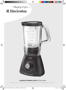 Посібник Electrolux ESB4600 Блендер