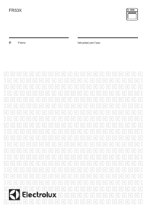 Manuale Electrolux FR53X Forno