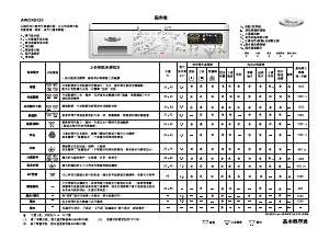 说明书 惠而浦AWO 45120洗衣机