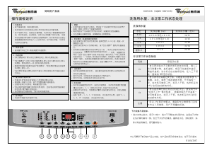 说明书 惠而浦D6072CB洗衣机