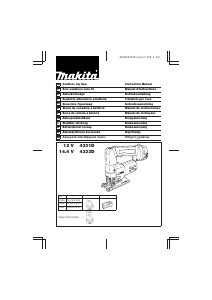 Handleiding Makita 4331D Decoupeerzaag