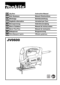 Brugsanvisning Makita JV0600 Stiksav