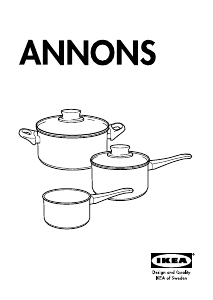 Handleiding IKEA ANNONS Pan