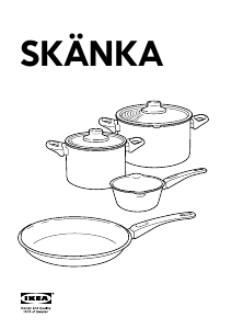 Εγχειρίδιο IKEA SKANKA Τηγάνι