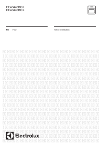 Mode d’emploi Electrolux EEA3440BOX Four