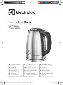 Kullanım kılavuzu Electrolux EEWA7700R Çaydanlık