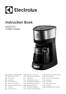 Manual de uso Electrolux EKF5330 Máquina de café