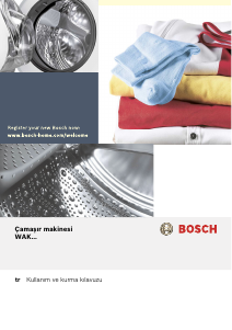 Kullanım kılavuzu Bosch WAK20260TR Çamaşır makinesi