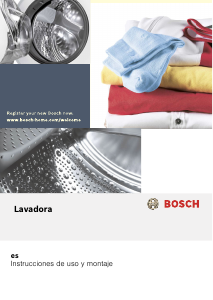 Manual de uso Bosch WIA24202ES Lavadora