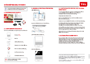 Manual de uso TCL Eximia A74500 Portátil