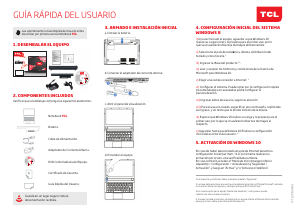 Manual de uso TCL Eximia Slim/2 C541TR Portátil
