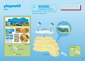 说明书 Playmobilset 9061 Zoo 水族商店