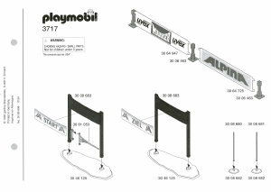 Manual Playmobil set 3717 Winter Fun Ski racers