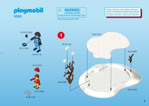 Manual de uso Playmobil set 6560 Winter Fun Curling