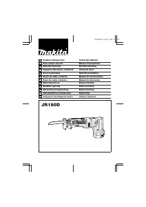 Bedienungsanleitung Makita JR180D Säbelsäge