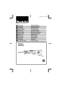 Manual Makita JR3030T Serra sabre