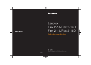 Handleiding Lenovo Flex 2-14 Laptop