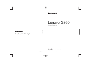 Handleiding Lenovo G360 Laptop