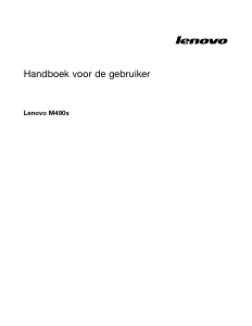 Handleiding Lenovo M490s Laptop