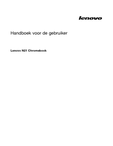 Handleiding Lenovo N21 Chromebook Laptop