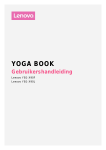 Handleiding Lenovo Yoga Book YB1-X90F Laptop